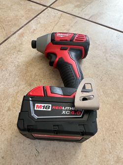 Milwaukee Impact driver and battery