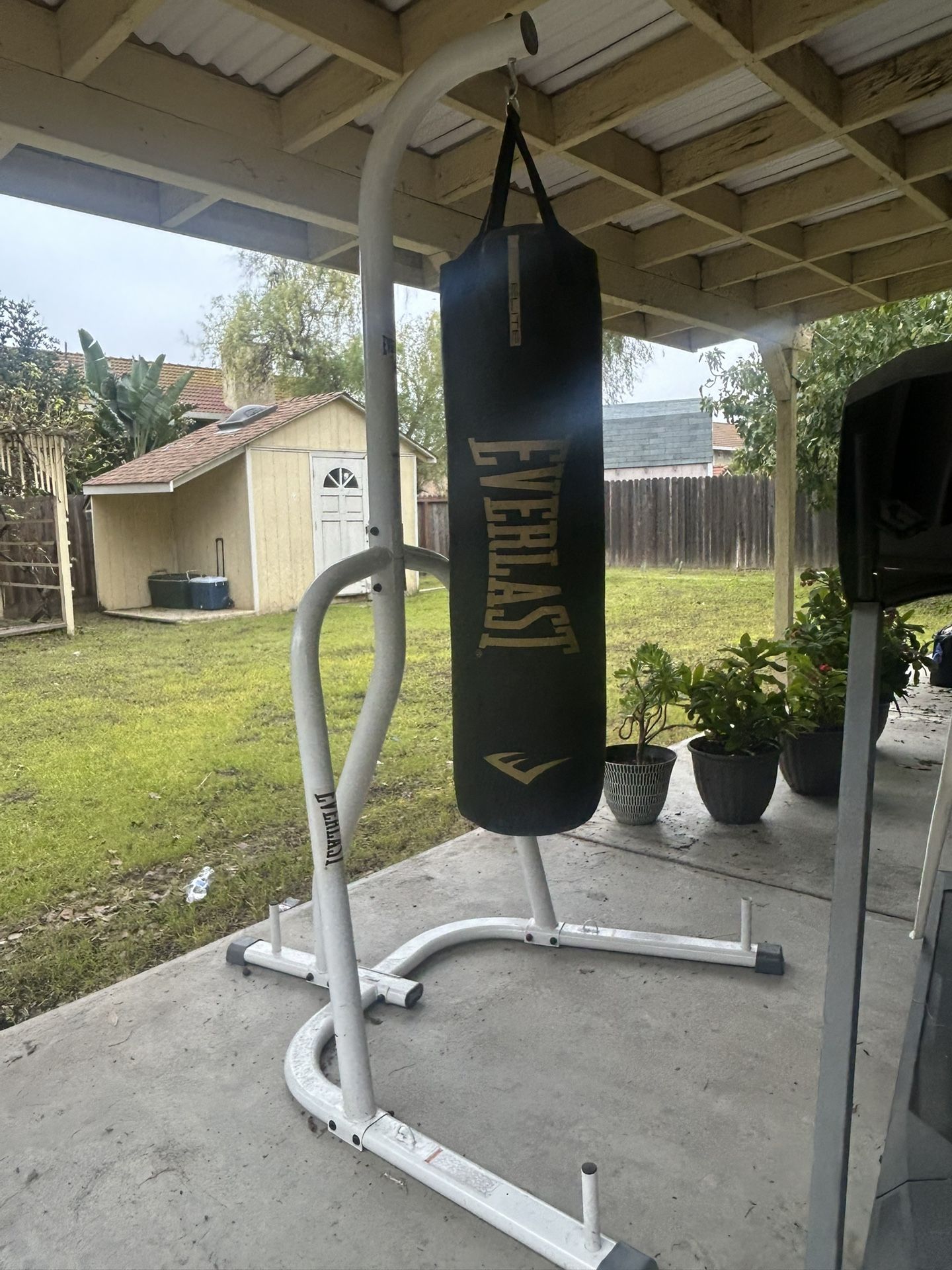 Everlast Heavy Bag And Stand 100lb