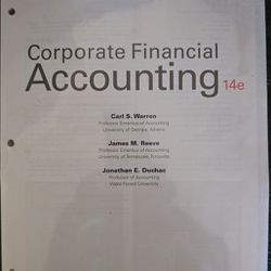 ACCOUNTING - Corporate Financial 14e