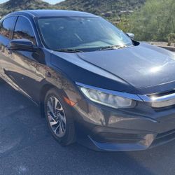 2016 Honda Civic EX EX 4dr Sedan Price $12,495 Mileage 121,446