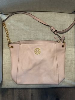 Tory Burch Everly Hobo Pink Bag