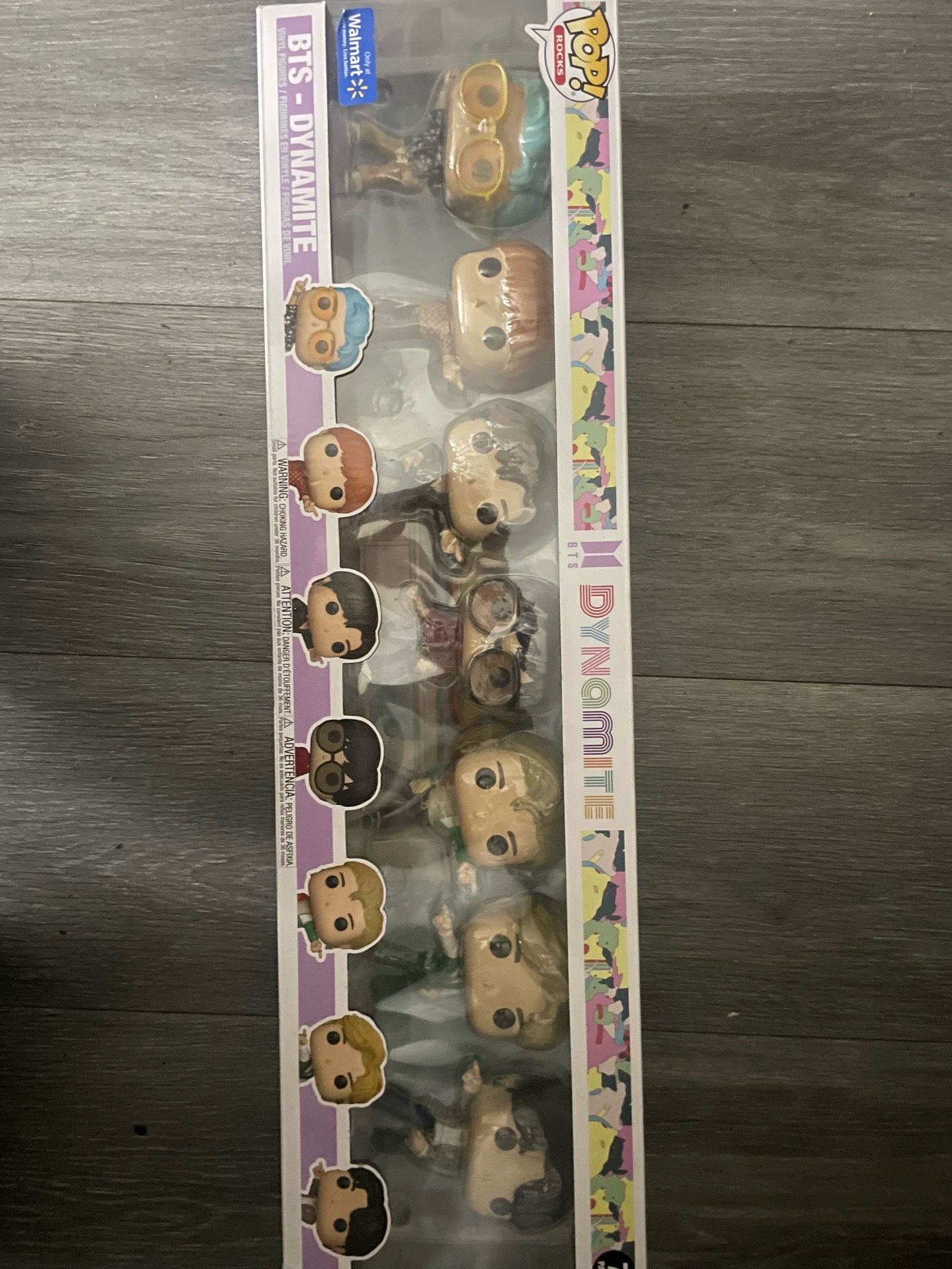 BTS funko pop set dynamite