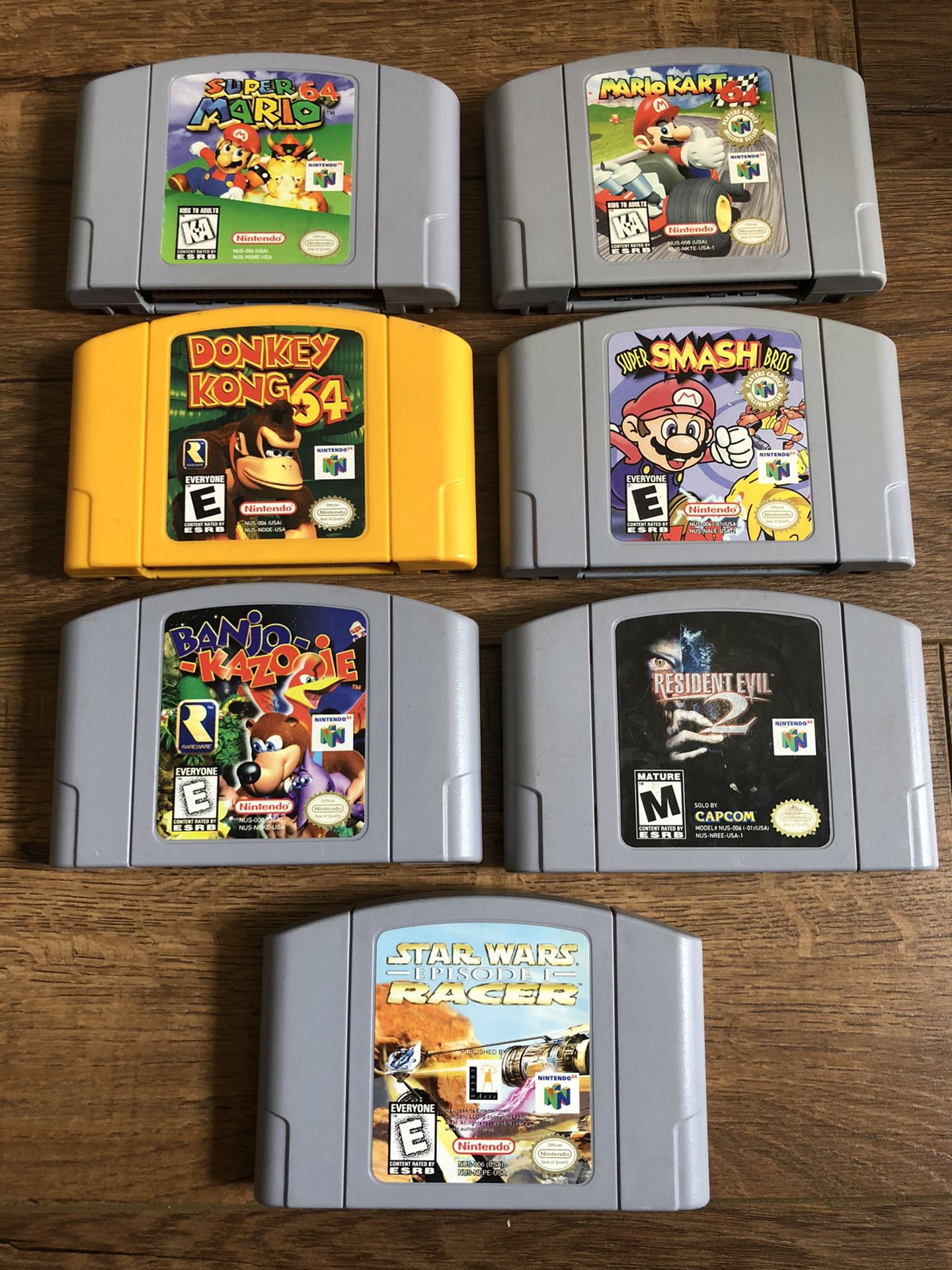 AUTHENTIC N64 VIDEO GAMES NINTENDO 64 ASK FOR PRICES