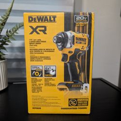 Dewalt 20v XR 3-Speed High Torque Impact 