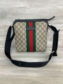 Gucci Ophidia GG Supreme Messenger Bag – Classic Monogram Canvas (PO1020004) - Very Good Condition