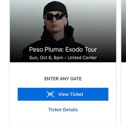 Peso Plums Tickets