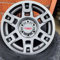 NEW OEM Toyota TRD PRO 17" WHEELS RIMS TIRES 4runner FJ CRUISER TACOMA