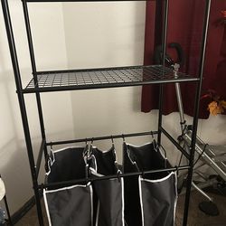 Laundry Sorter, (Black , 60in x 28)