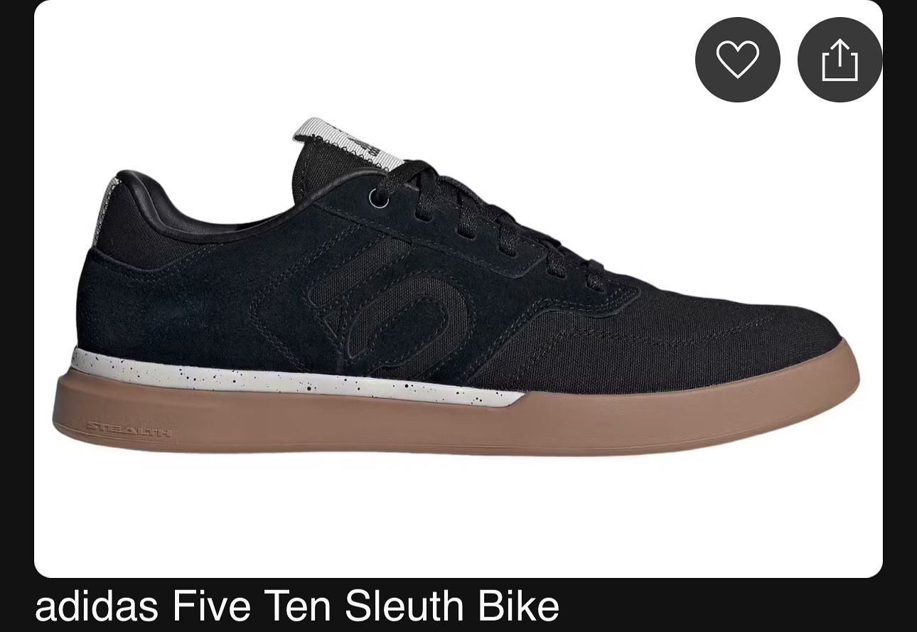 Adidas Sleuth Five Ten Bike Core Black Gum