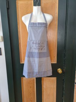 "Feelin' A Little Salty" Apron NWOT 