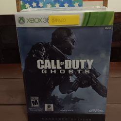 Call Of Duty Ghosts Hardened Edition Xbox 360 **NEW**