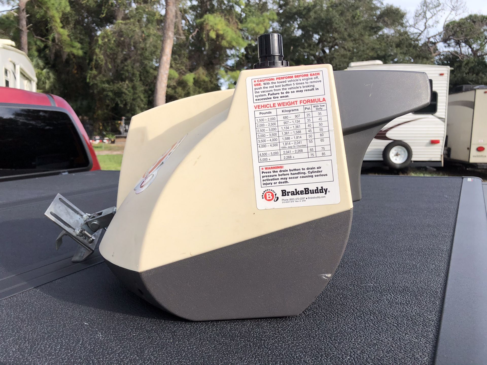 Brake Assist for towed vehicle. Work's great. Brake Buddy B Classic RV