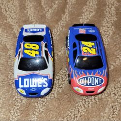 Slot Car HO 1/64 Scale Nascar Jeff Gordon And Jimmie Johnson Monte Carlo's Life Like - Not Tested