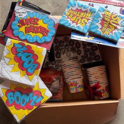 Super Hero Party Decorations