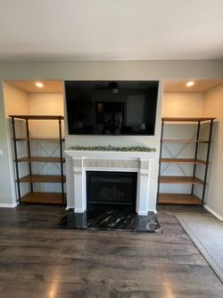 Bookcases-industrial inspired