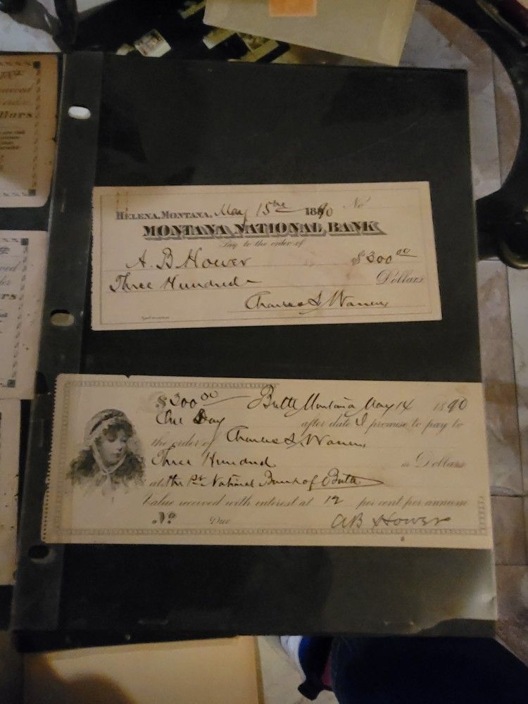 Old checks