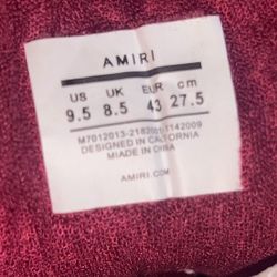 red and white amiris ma-1