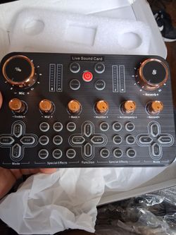 Live sound card