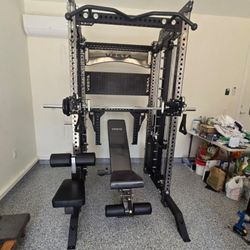 NEW Vesta Pro Series 3in1 Squat Rack | Functional Trainer | Smith Machine | Pulley System |🔴WEIGHTS,BAR, & BENCH SOLD SEPARATELY 🔴 FREE DELIVERY🚚 