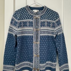 Vintage Susan Bristol Wool Cardigan Sweater