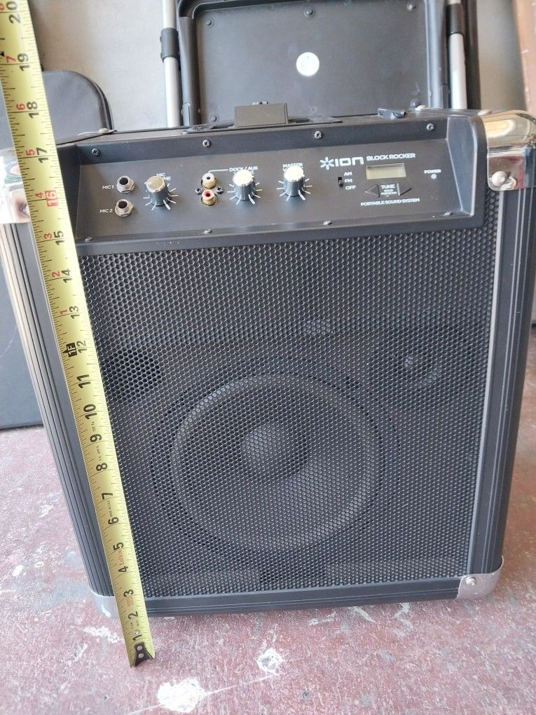 ION SPEAKER AUXILIAR ONLY NO BLUETOOTH PLUG IN ONLY