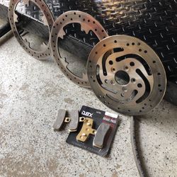 Dyna low rider s front rotors