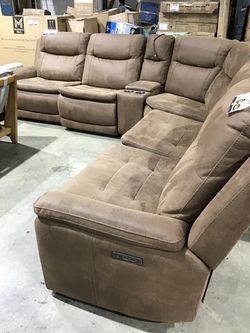 Fabric Power Reclining