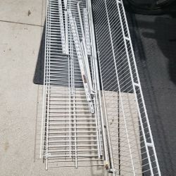 Free Metal Closet Shelves.  Different Sizes.