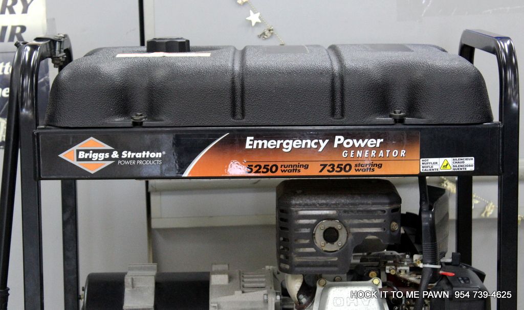 Briggs & Stratton 5250 Running Watt Gasoline Portable Generator 030204