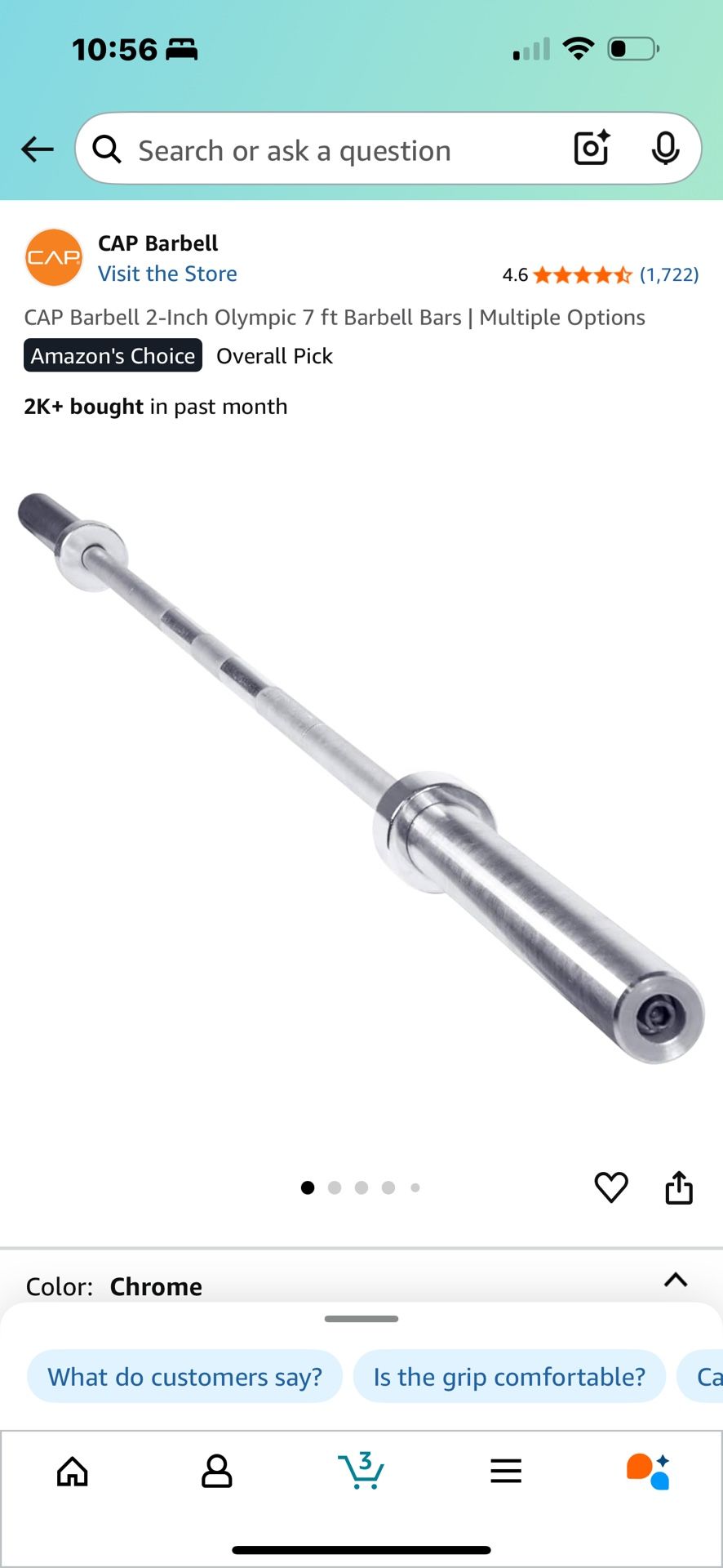 7 Ft Barbell