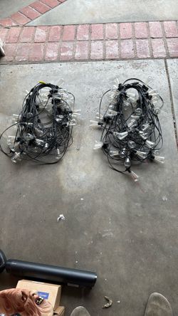 (2) Patio/ Outdoor LED Lights