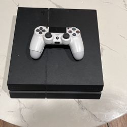 PS4 And Controller 