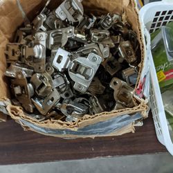 Box Of Misc Hinges