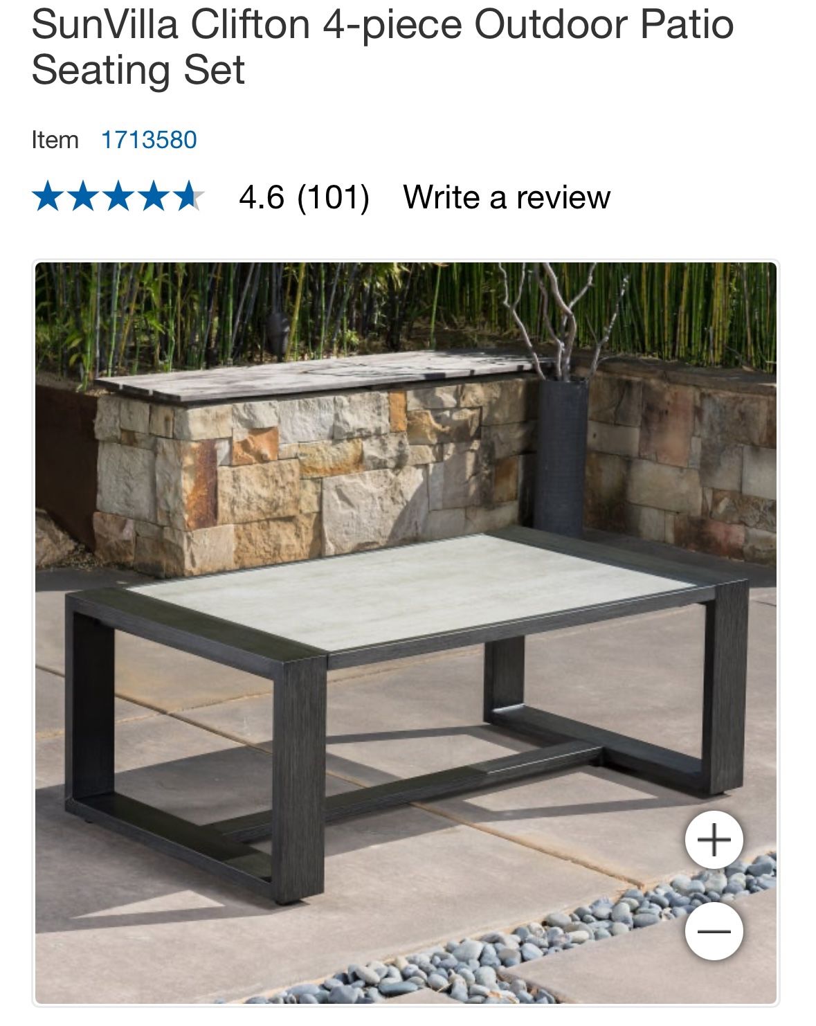 Outdoor table