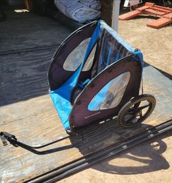 Bicicleta para paciar a tu nino o mascota con tu bicicleta
