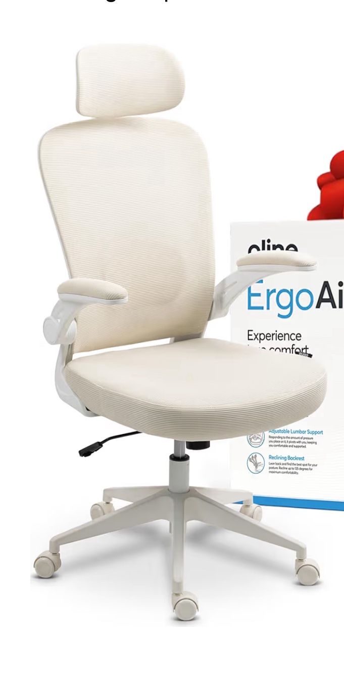 BRAND NEW BEIGE OFFICE CHAIRS