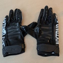 NXTRD Football Gloves Adult Large Black