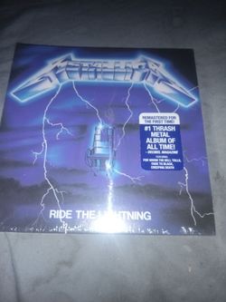 Metallica Ride the Lightning cd LP