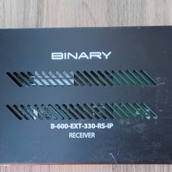 b600ext receiver    +4                    The Binary 600 Series HDBaseT Receiver (model B-600-EXT-330-RS-IP)