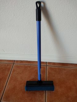 Blue Window Squeegee/ Practically New