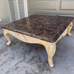 Marble Top Coffee Table  -  FREE