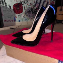 So Kate 120MM patent leather pumps Christian Louboutin 