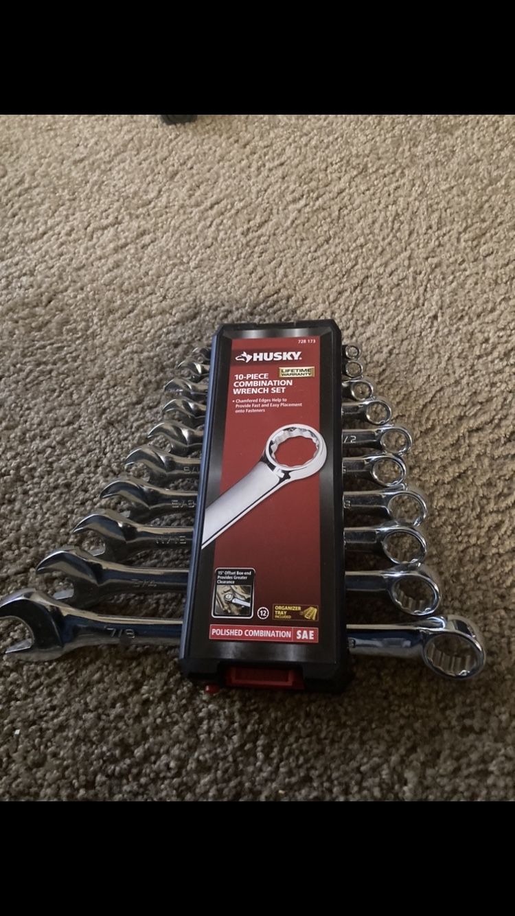 Wrench Set SAE  New