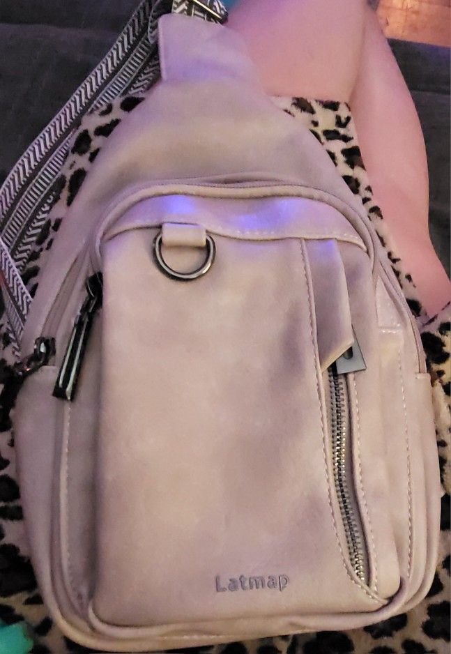Leather Cross Body Bag 