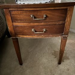 2 Antique End Tables