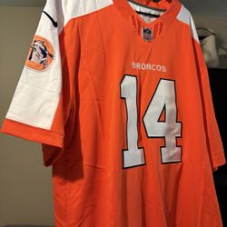 Denver Broncos #14 SUTTON OLD SCHOOL JERSEY 