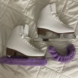Jackson Mystique Figure Skates – Women’s Size 6 – Complete Set (Bag, Guards, Soakers)