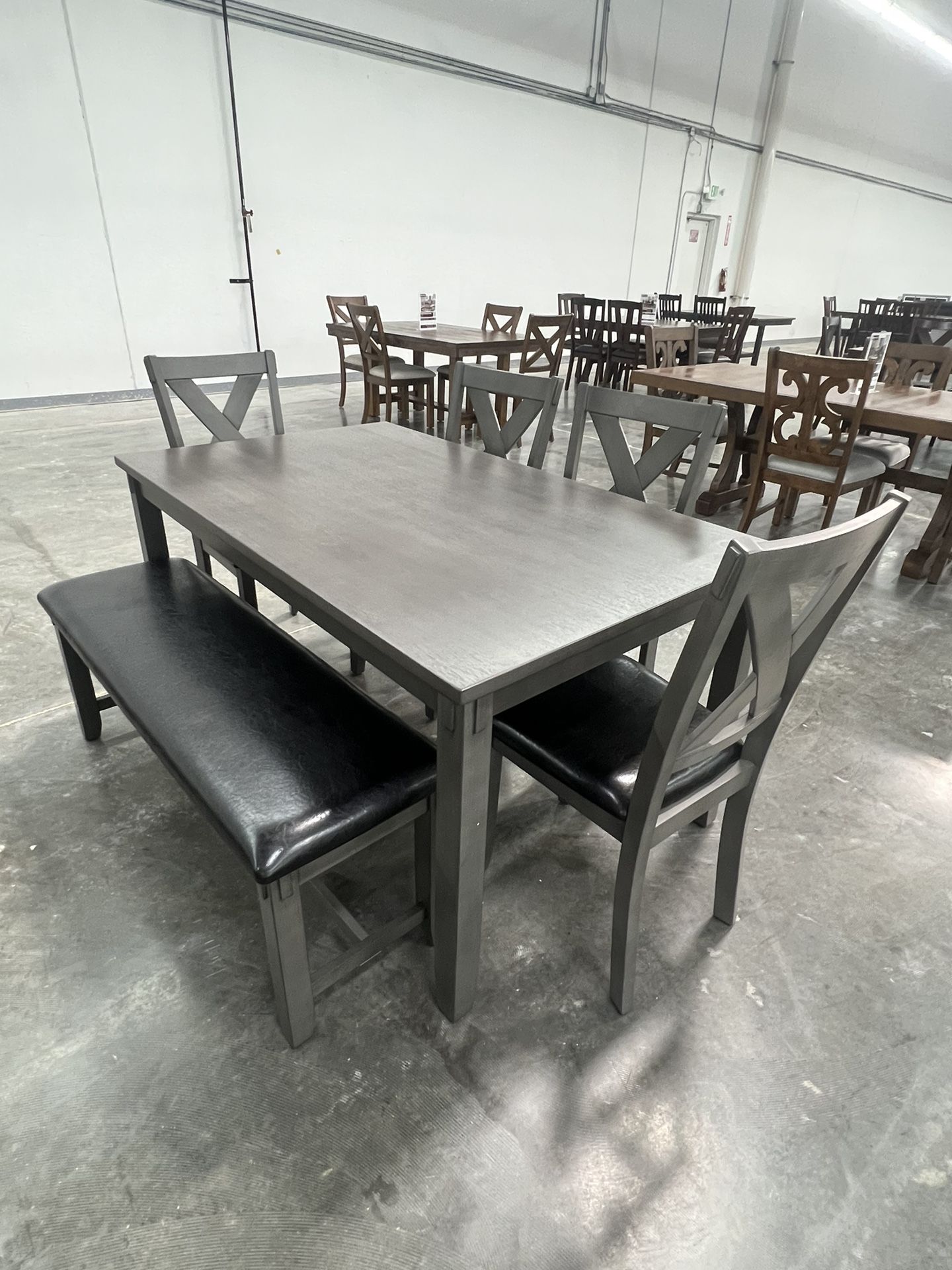Dining Table Set With Bench