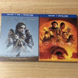 Dune Part 1 & Part 2 - Blu-ray bundle 