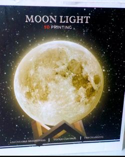  Night Light Moon Lamp Touch Control
